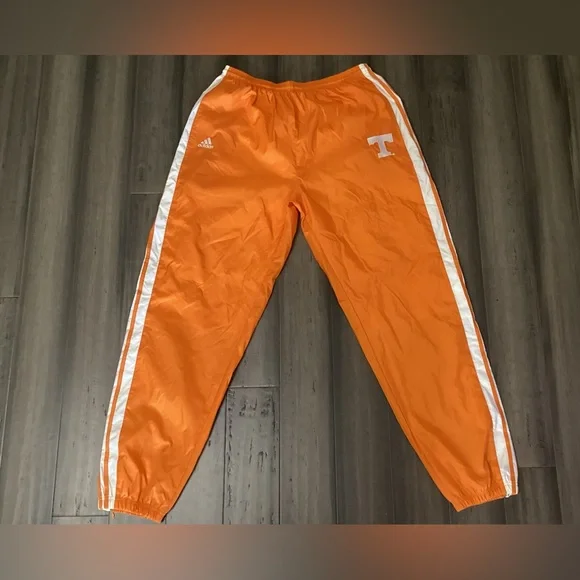 Vintage Adidas Men’s XXL Tennessee Volunteers Orange Track Pants Football - Picture 2 of 7